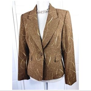 DONNA RAE NEW YORK NEW DESIGNER EMBROIDERED JACKET